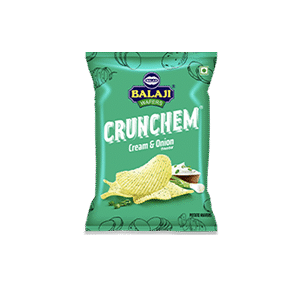 Balaji Crunchem Cream & Onion Wafers